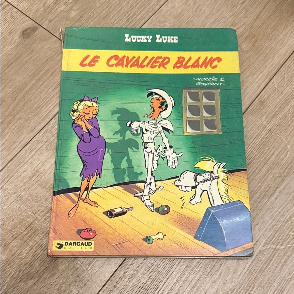 Lucky Luke Comic Book 'Le Cavalier Blanc'